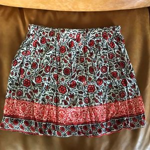 Floral Printed Skirt